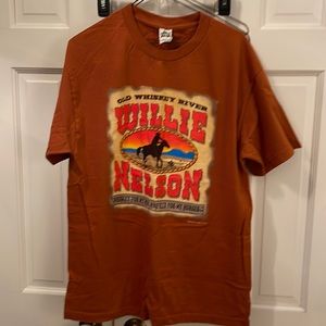 Willie Nelson Concert t-shirt men's Size Large LG L